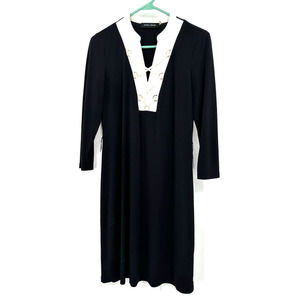 Ivanka‎ Trump size Small Black long sleeve dress knee length